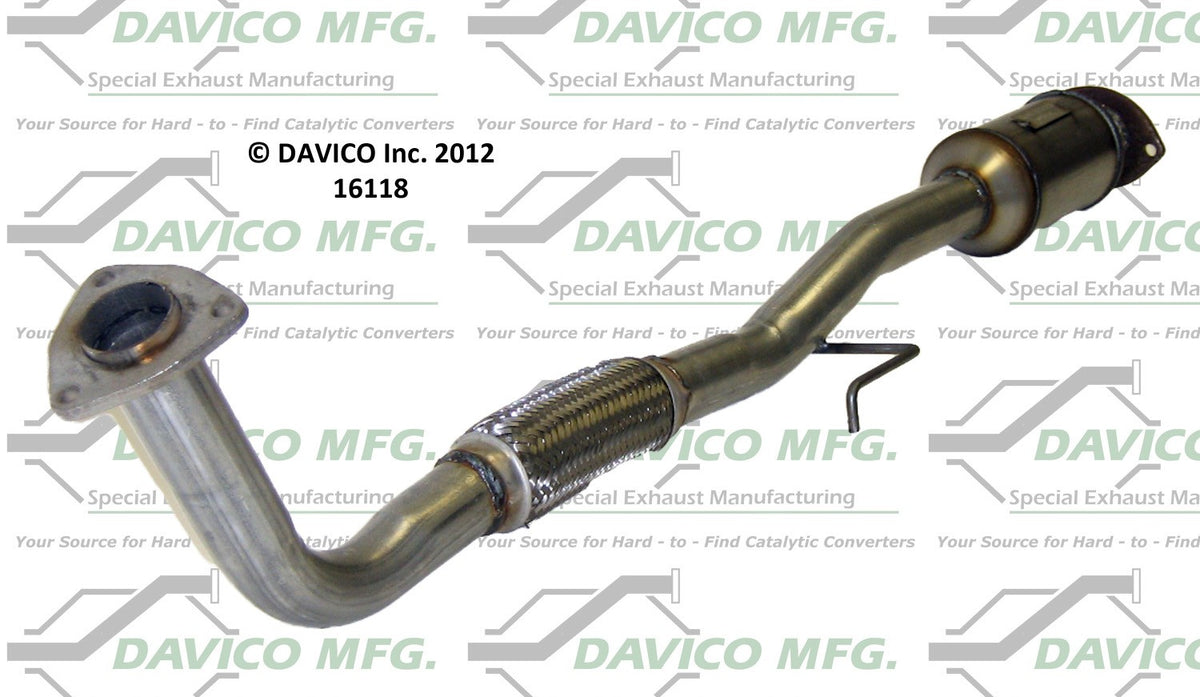 Davico Mfg Exact-Fit Catalytic Converter 16118