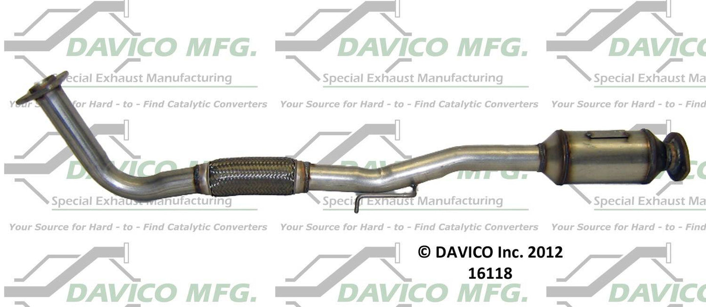 Davico Mfg Exact-Fit Catalytic Converter 16118