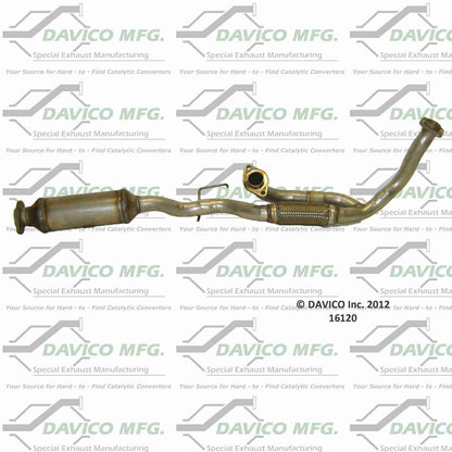 Davico Mfg Catalytic Converter 16120