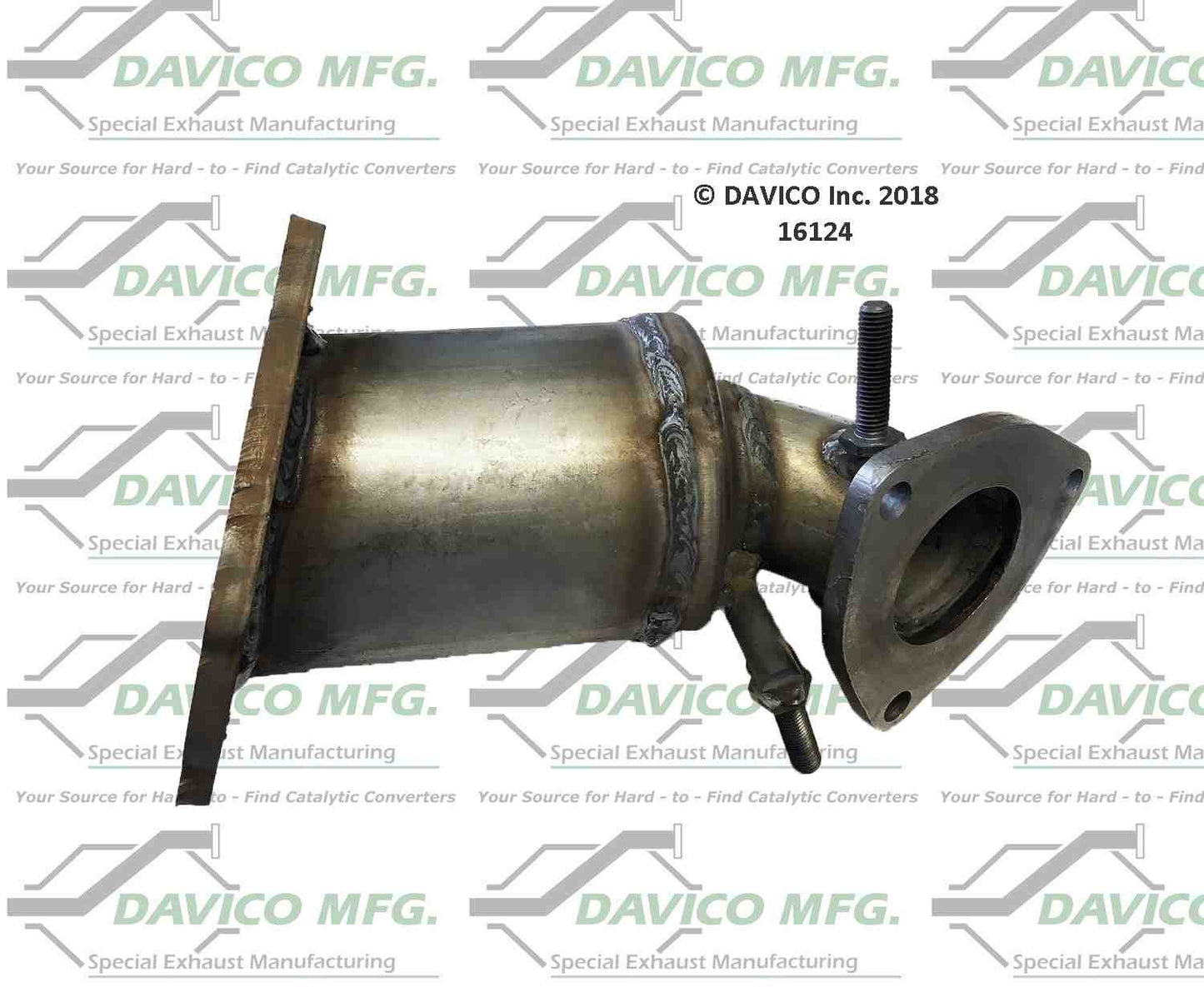 Davico Mfg Exact-Fit Catalytic Converter 16124