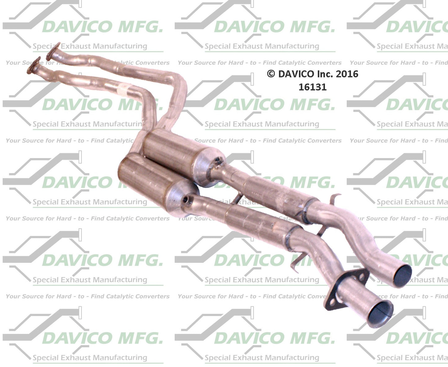 Davico Mfg Exact-Fit Catalytic Converter 16131