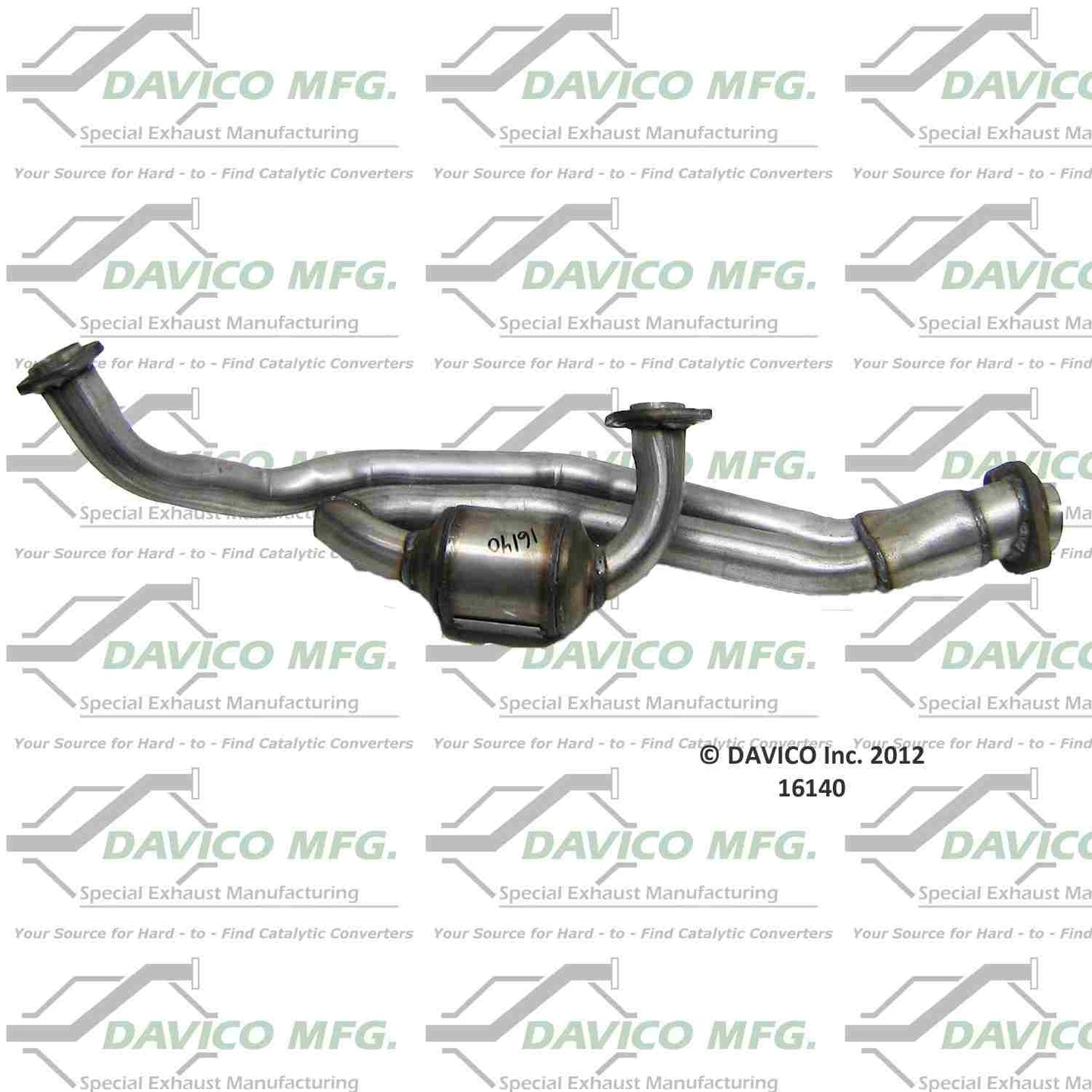 Davico Mfg Exact-Fit Catalytic Converter 16140