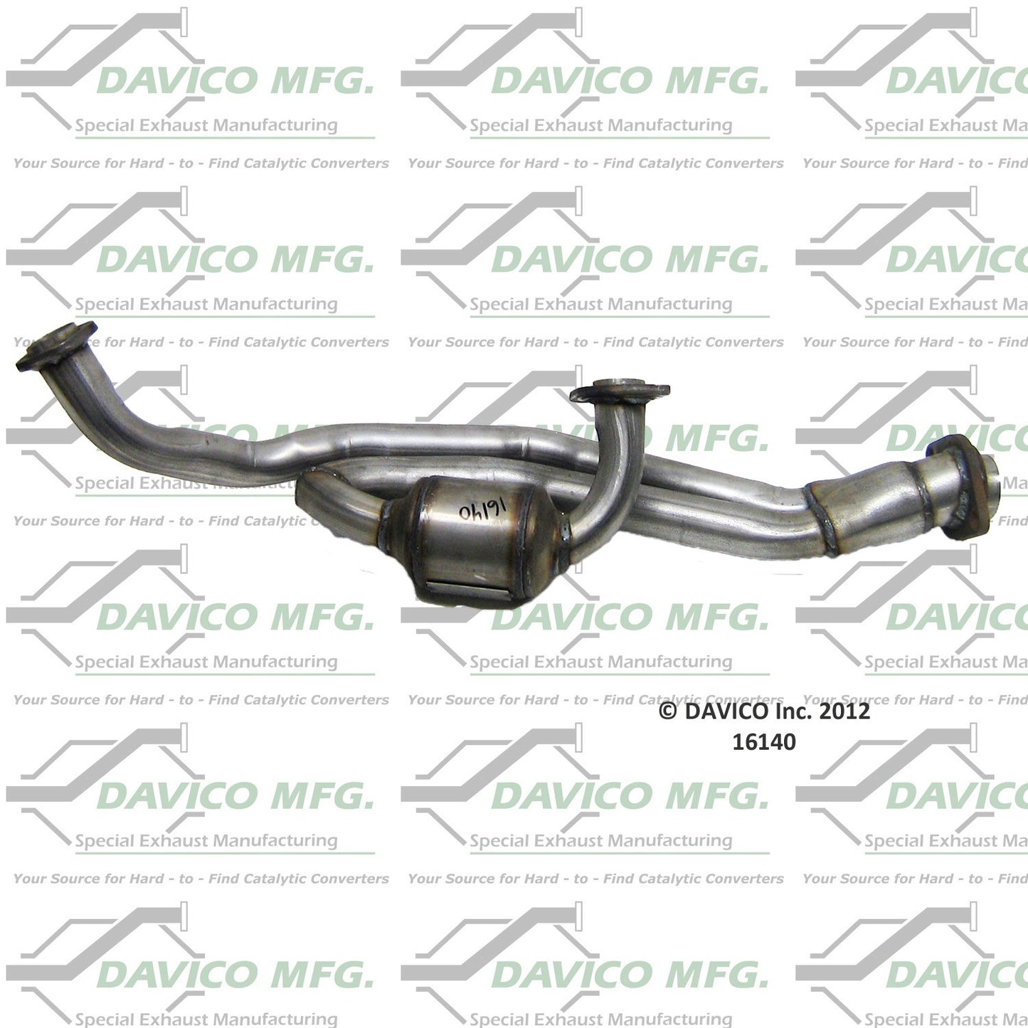 Davico Mfg Exact-Fit Catalytic Converter 16140