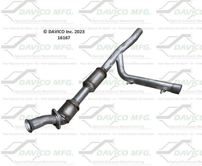 Davico Mfg Exact-Fit Catalytic Converter 16167