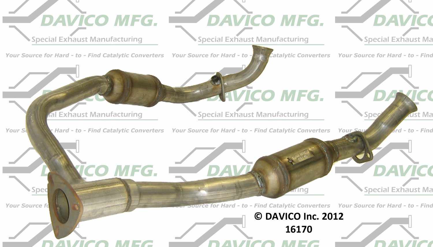 Davico Mfg Exact-Fit Catalytic Converter 16170