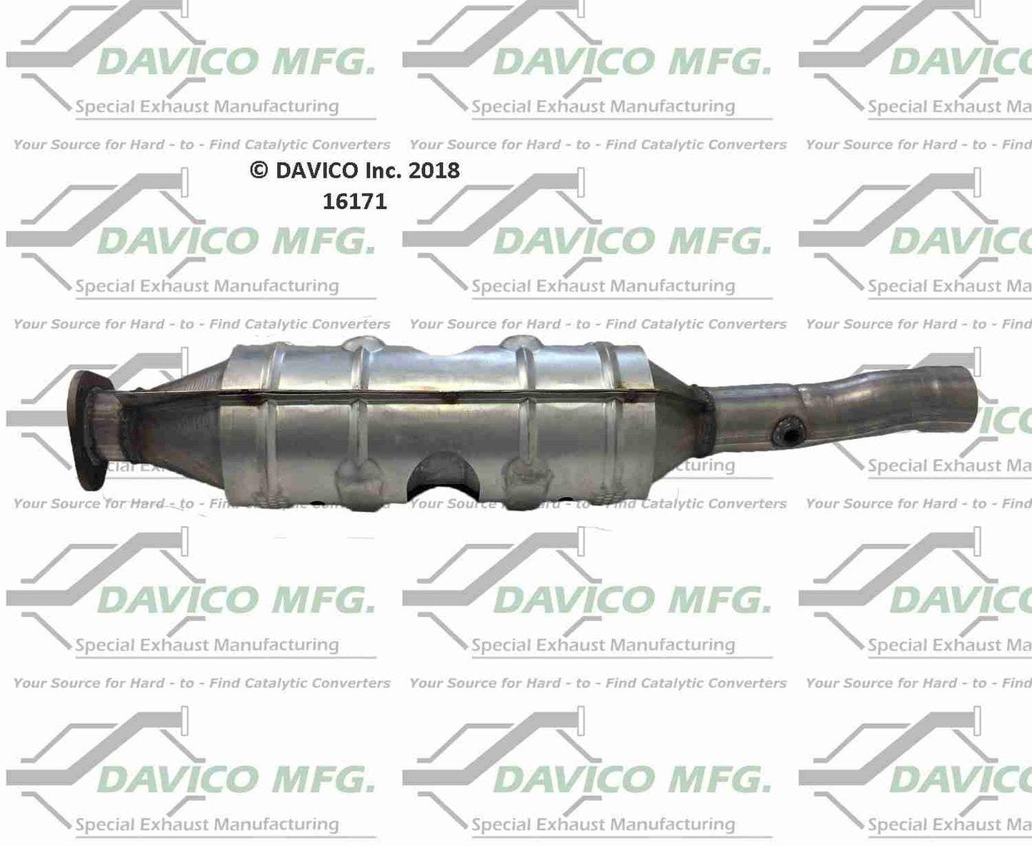 Davico Mfg Exact-Fit Catalytic Converter 16171