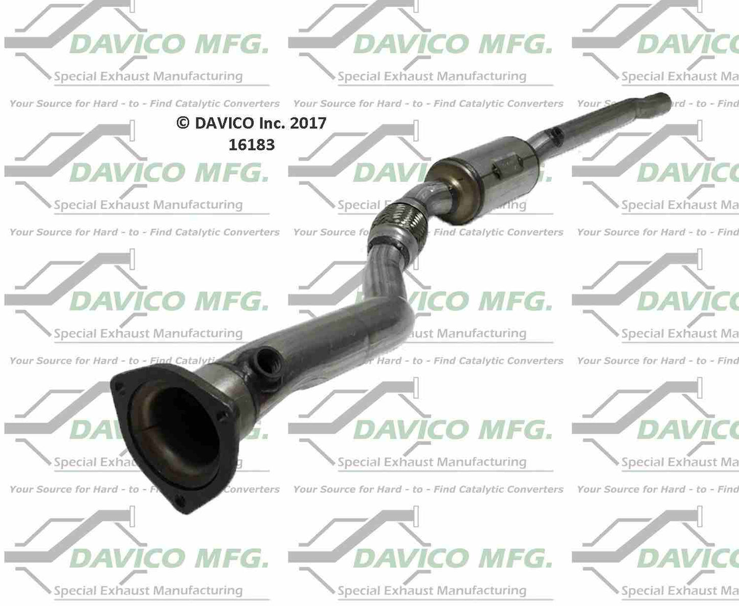 Davico Mfg Exact-Fit Catalytic Converter 16183