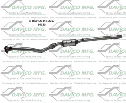 Davico Mfg Exact-Fit Catalytic Converter 16183