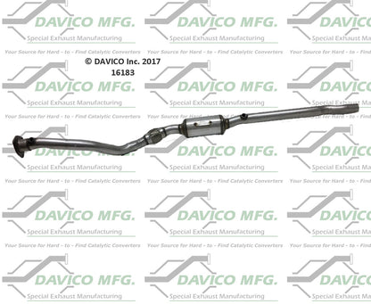 Davico Mfg Exact-Fit Catalytic Converter 16183
