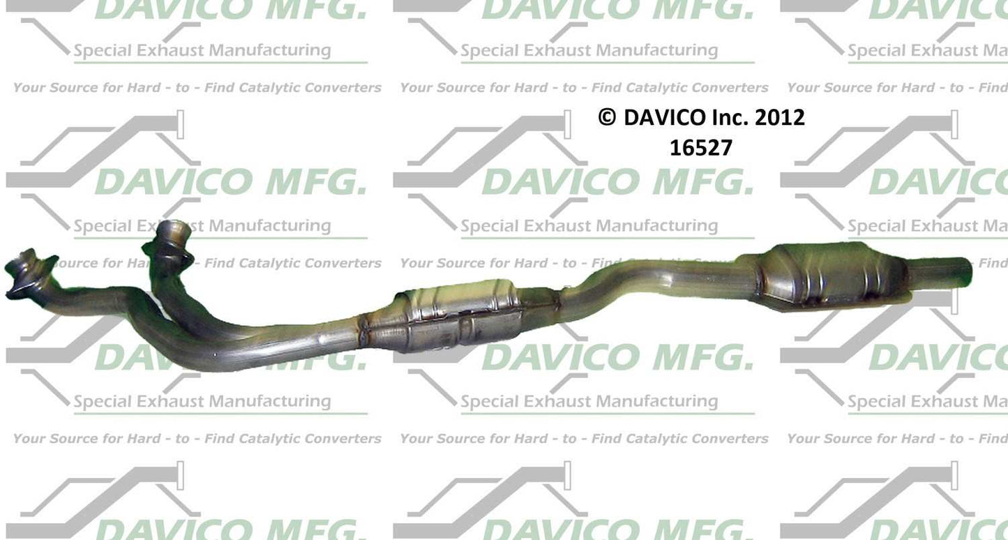Davico Mfg Exact-Fit Catalytic Converter 16527