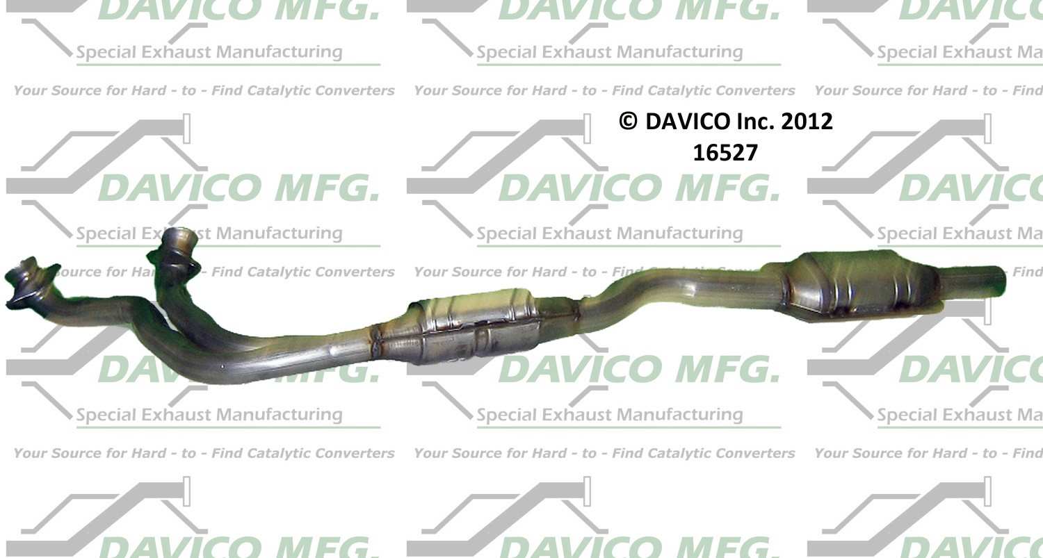 Davico Mfg Exact-Fit Catalytic Converter 16527