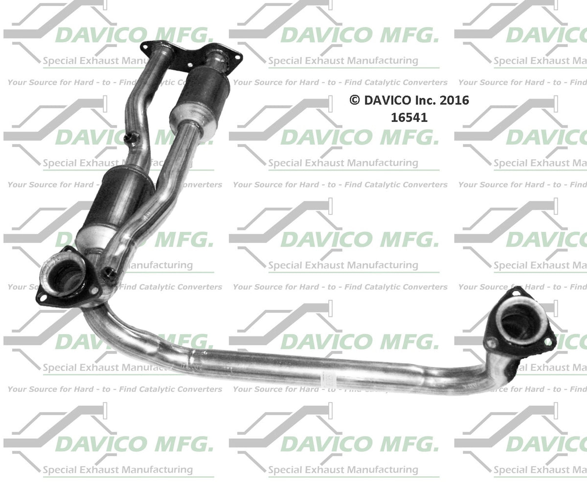 Davico Mfg Exact-Fit Catalytic Converter 16541