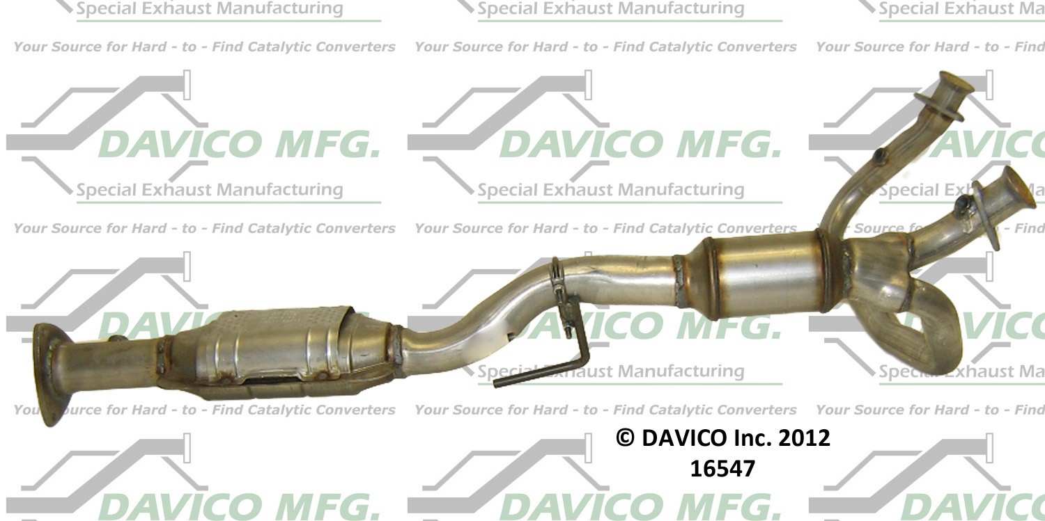 Davico Mfg Exact-Fit Catalytic Converter 16547