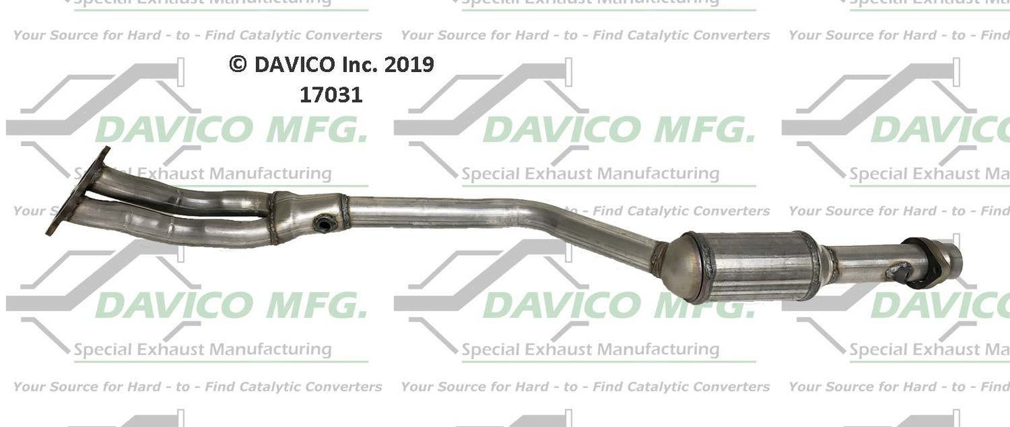 Davico Mfg Exact-Fit Catalytic Converter 17031