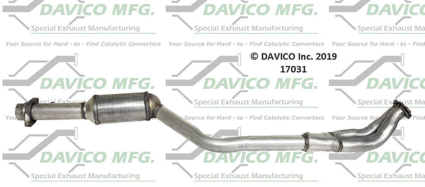 Davico Mfg Exact-Fit Catalytic Converter 17031