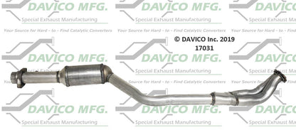 Davico Mfg Exact-Fit Catalytic Converter 17031