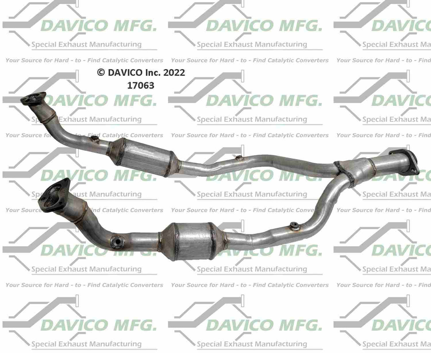 Davico Mfg Exact-Fit Catalytic Converter 17063