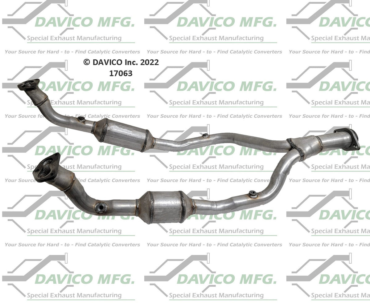 Davico Mfg Exact-Fit Catalytic Converter 17063