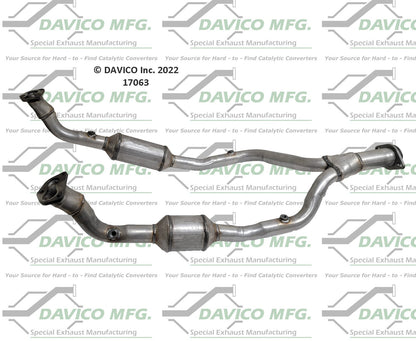 Davico Mfg Exact-Fit Catalytic Converter 17063