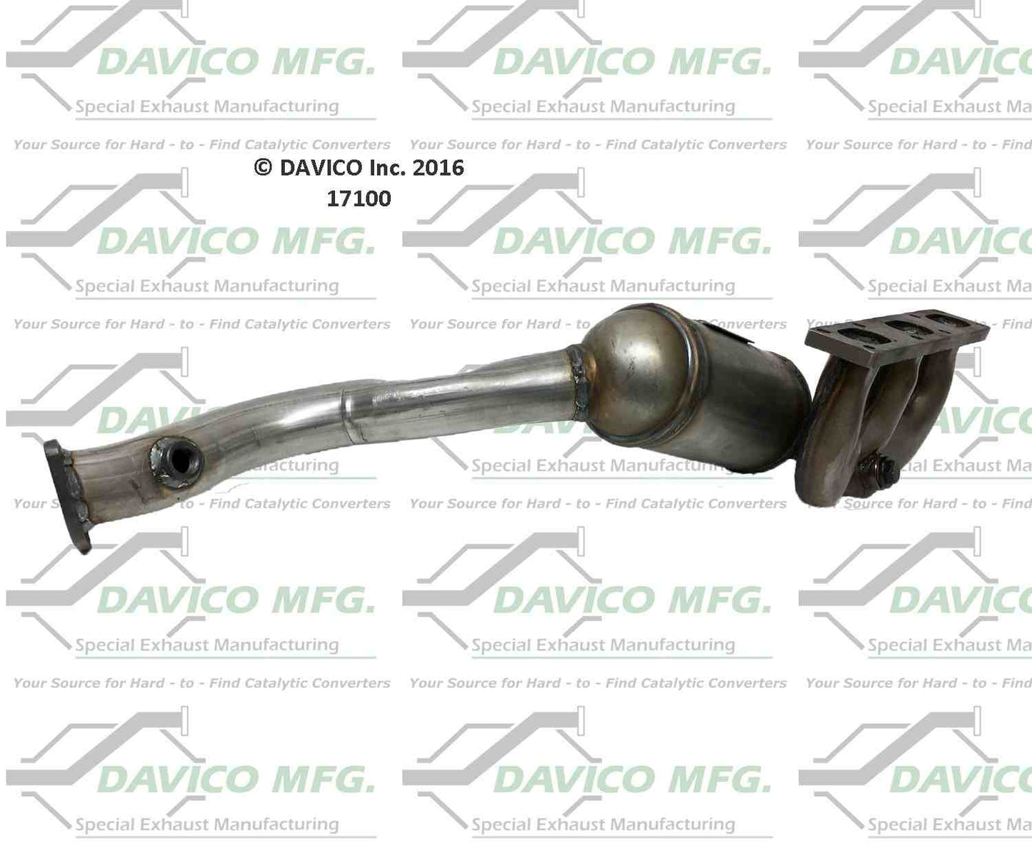 Davico Mfg Exact-Fit Catalytic Converter - Manifold 17100