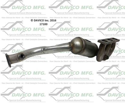 Davico Mfg Exact-Fit Catalytic Converter - Manifold 17100