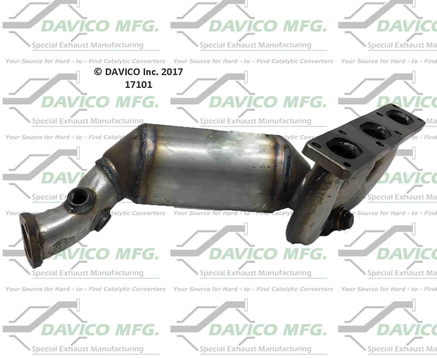 Davico Mfg Exact-Fit Catalytic Converter - Manifold 17101
