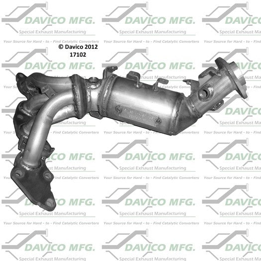 Davico Mfg Exact-Fit Catalytic Converter - Manifold 17102