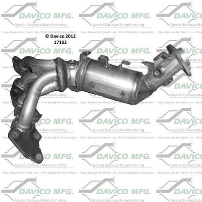 Davico Mfg Exact-Fit Catalytic Converter - Manifold 17102