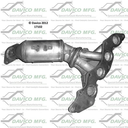 Davico Mfg Exact-Fit Catalytic Converter - Manifold 17102