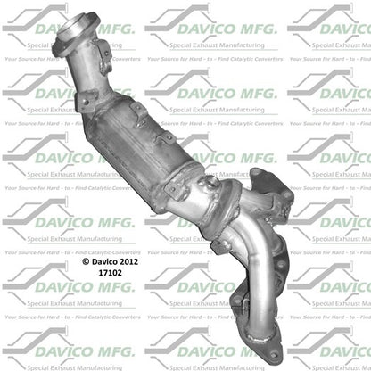 Davico Mfg Exact-Fit Catalytic Converter - Manifold 17102