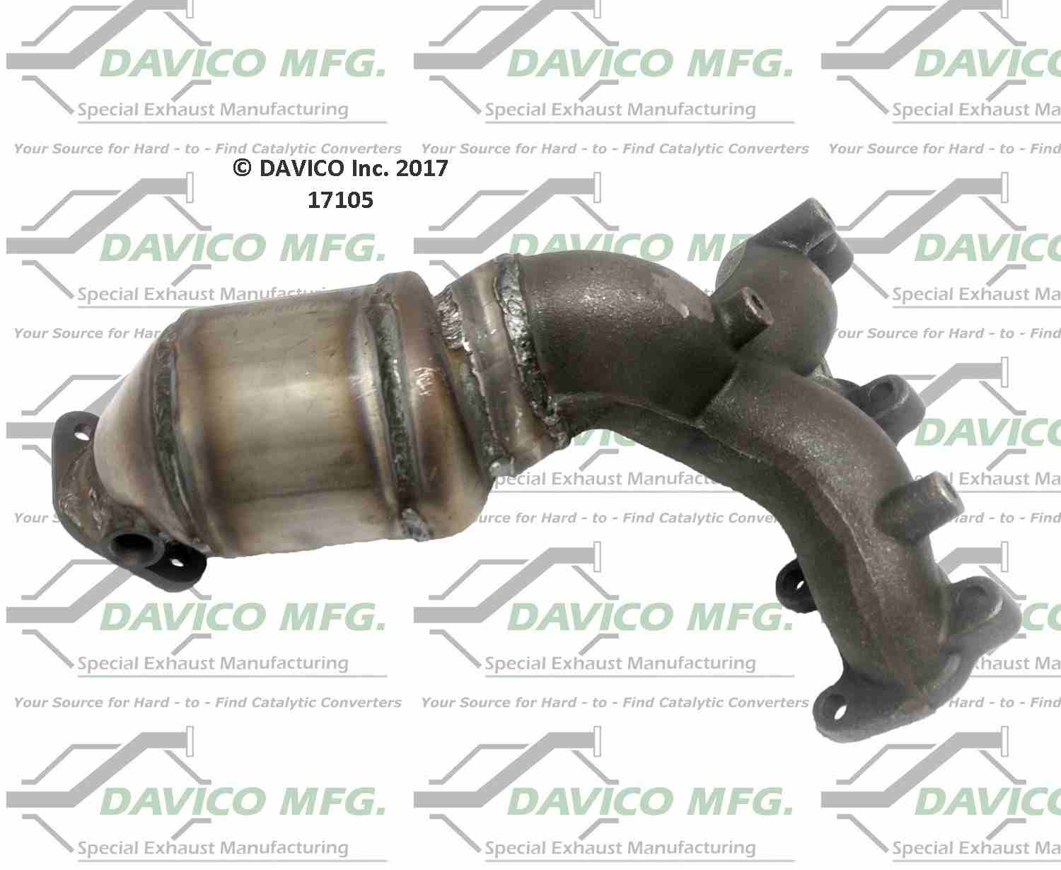 Davico Mfg Catalytic Converter 17105