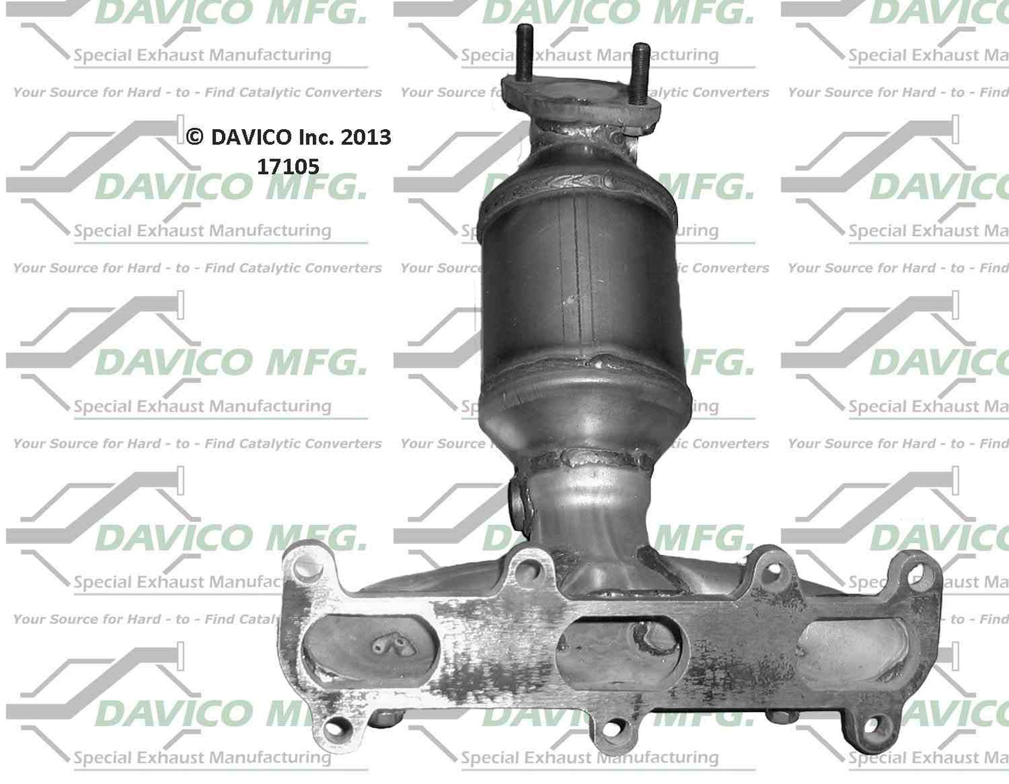 Davico Mfg Exact-Fit Catalytic Converter - Manifold 17105