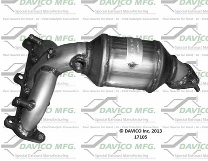 Davico Mfg Catalytic Converter 17105