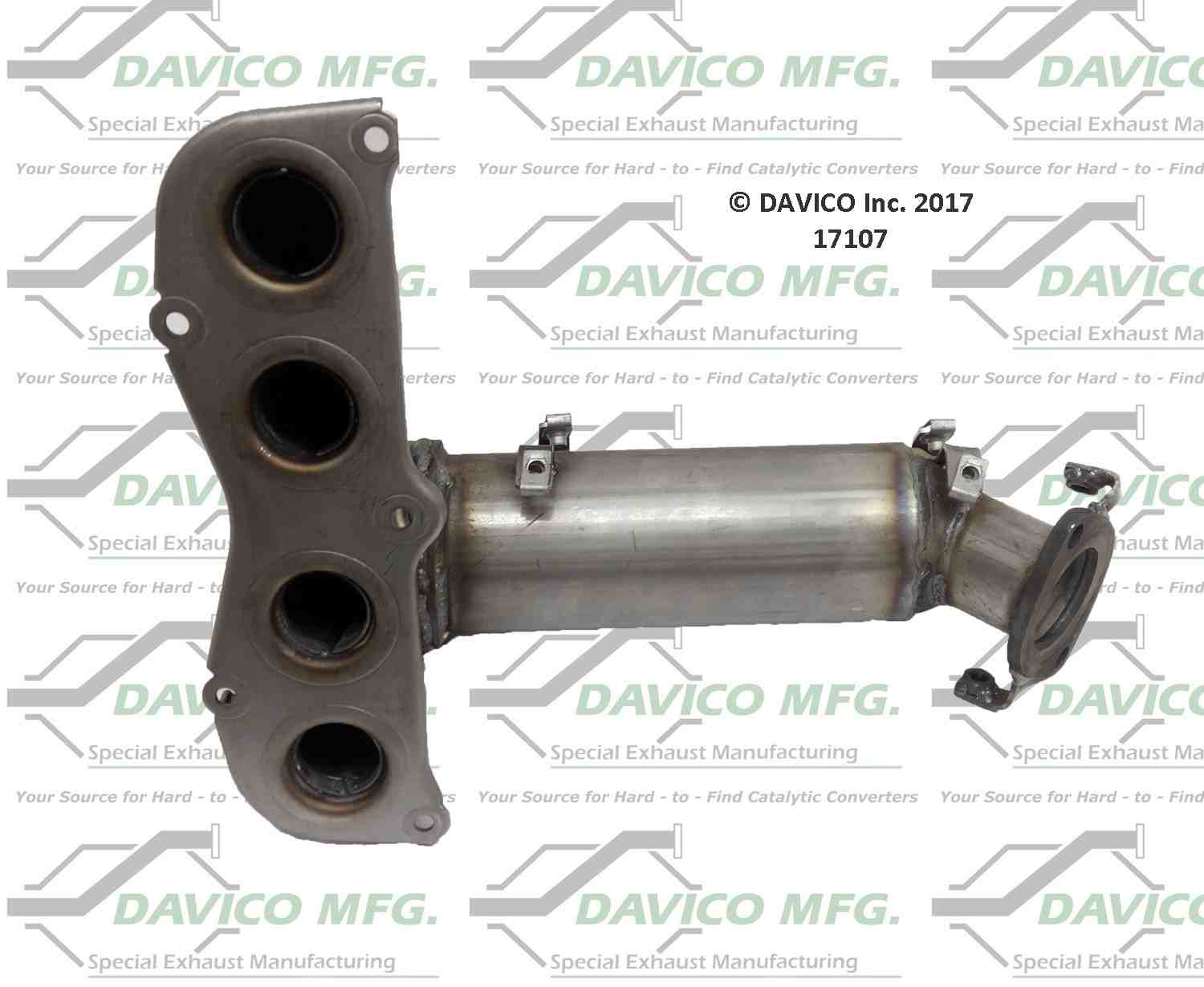 Davico Mfg Exact-Fit Catalytic Converter - Manifold 17107