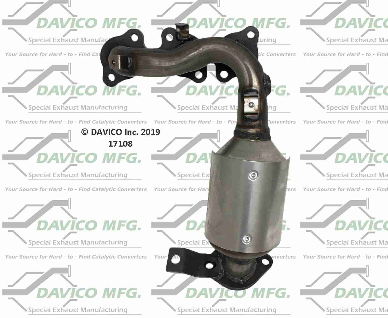 Davico Mfg Exact-Fit Catalytic Converter - Manifold 17108