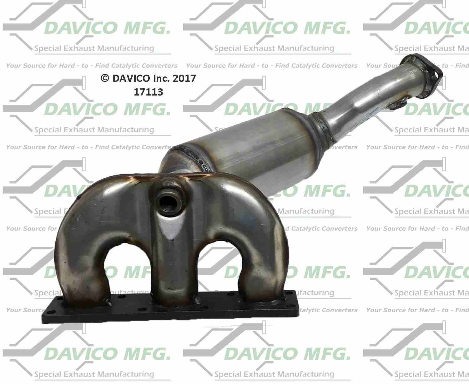 Davico Mfg Exact-Fit Catalytic Converter - Manifold 17113