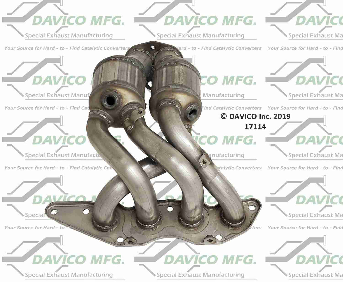 Davico Mfg Exact-Fit Catalytic Converter - Manifold 17114