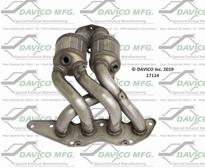 Davico Mfg Exact-Fit Catalytic Converter - Manifold 17114