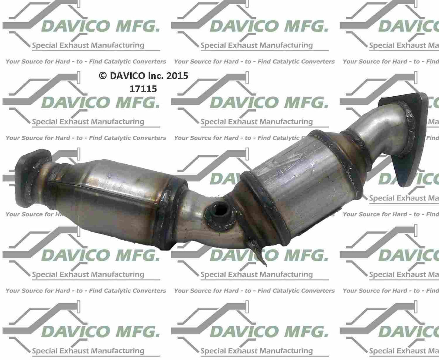 Davico Mfg Exact-Fit Catalytic Converter - Manifold 17115