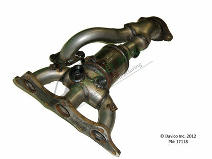 Davico Mfg Exact-Fit Catalytic Converter - Manifold 17118