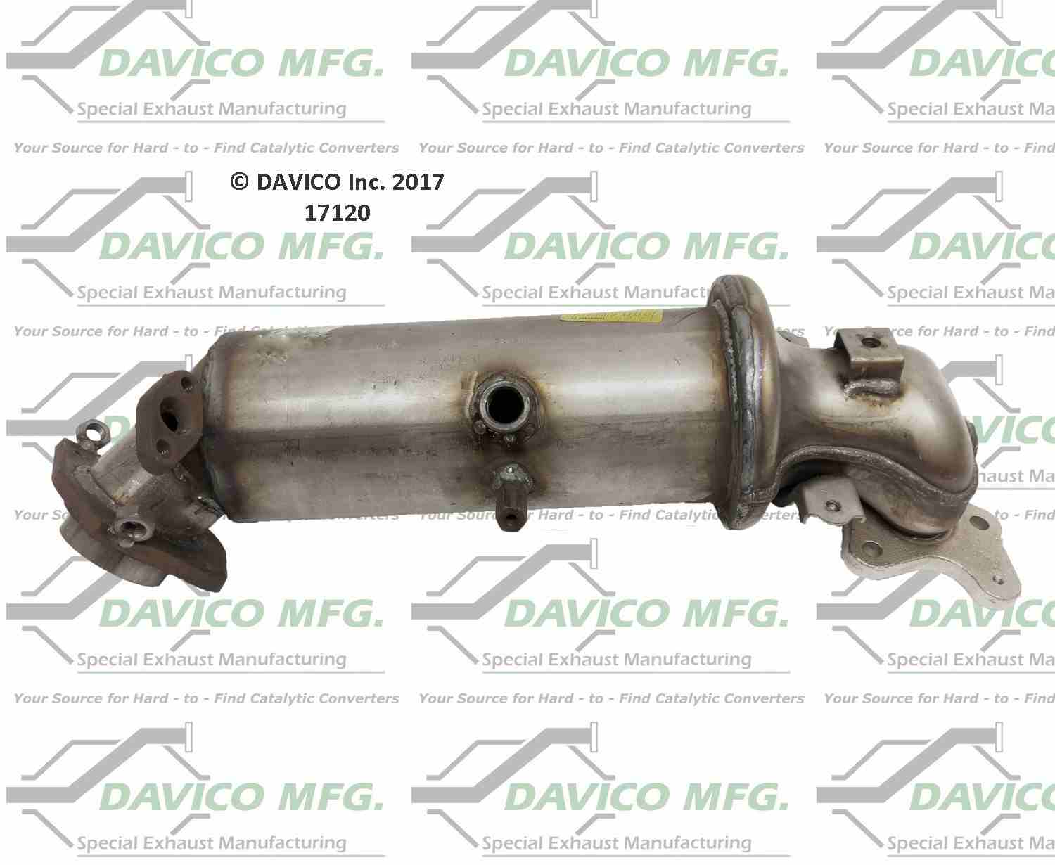 Davico Mfg Exact-Fit Catalytic Converter - Manifold 17120