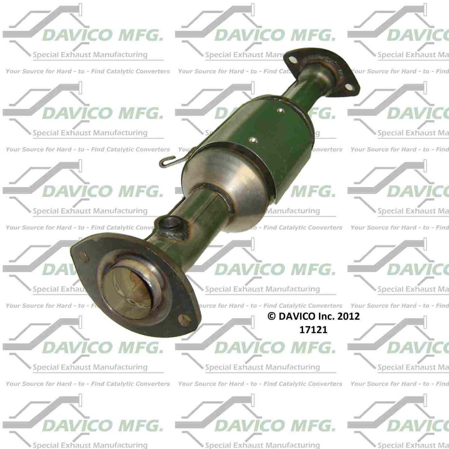 Davico Mfg Exact-Fit Catalytic Converter 17121