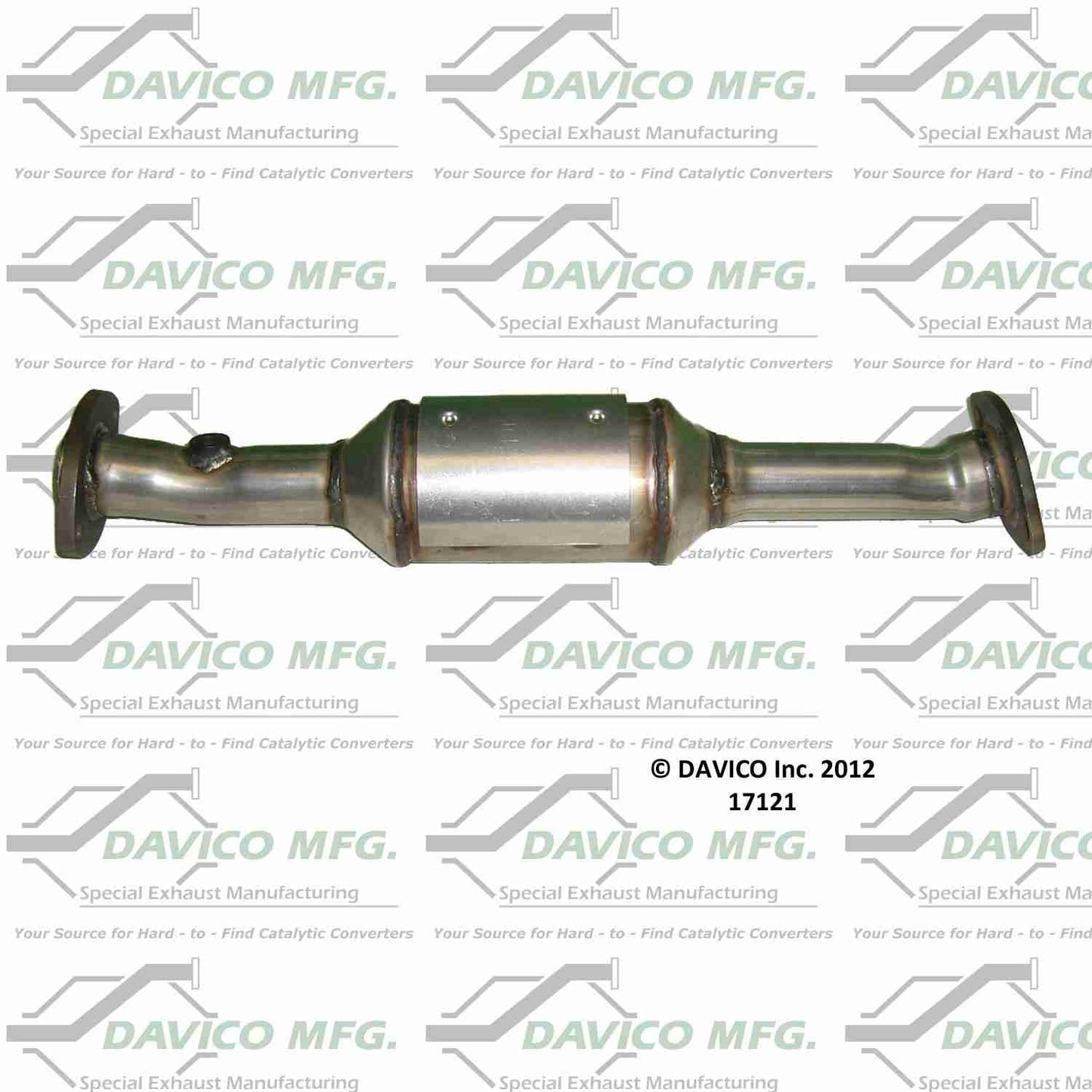 Davico Mfg Exact-Fit Catalytic Converter 17121