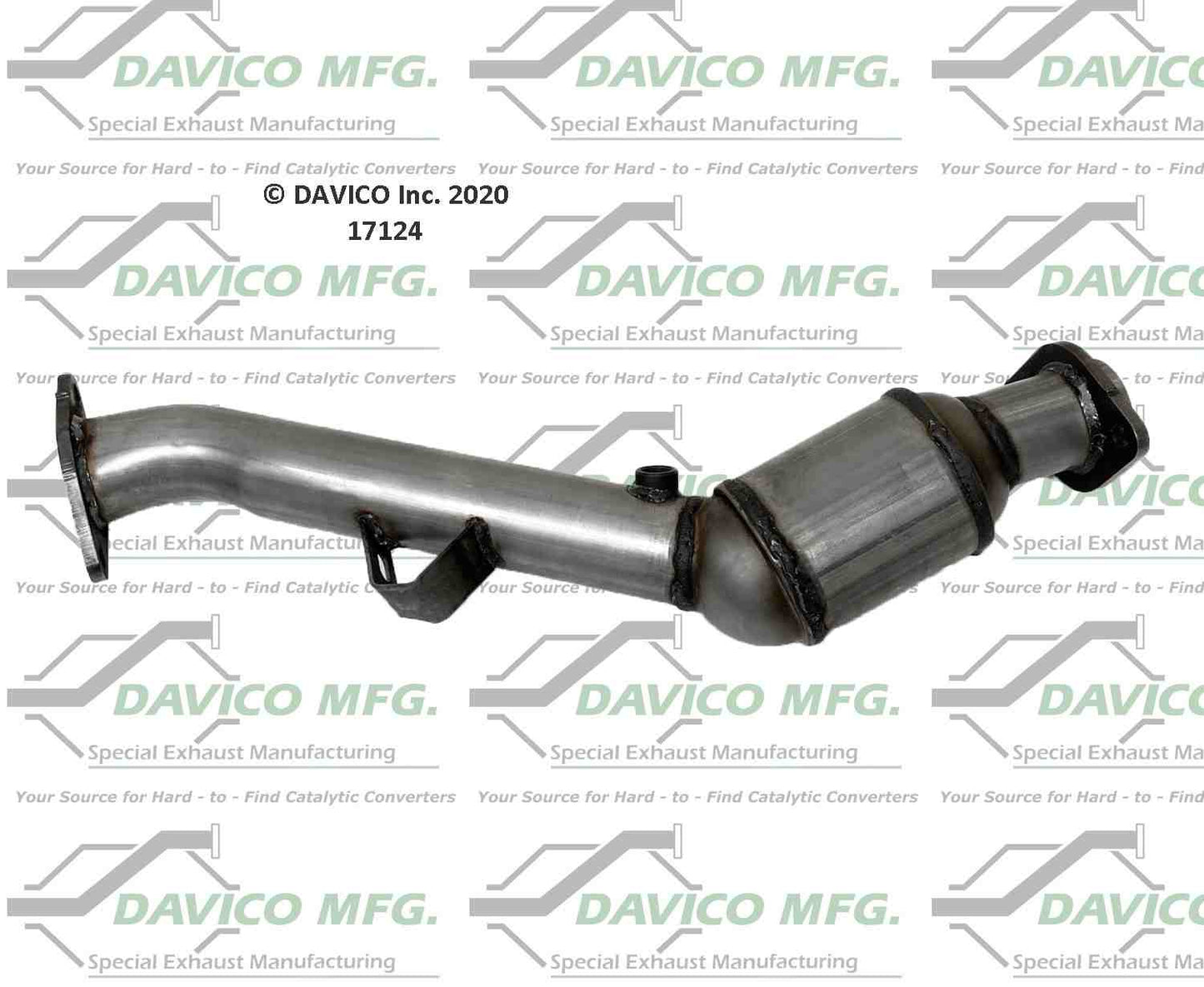 Davico Mfg Exact-Fit Catalytic Converter 17124
