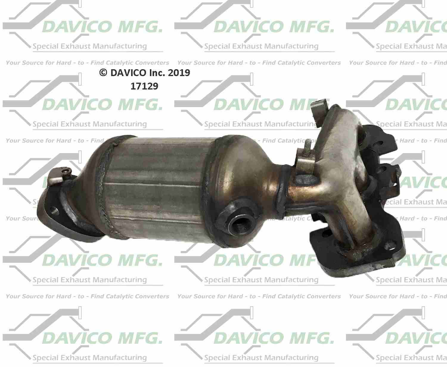 Davico Mfg Exact-Fit Catalytic Converter - Manifold 17129