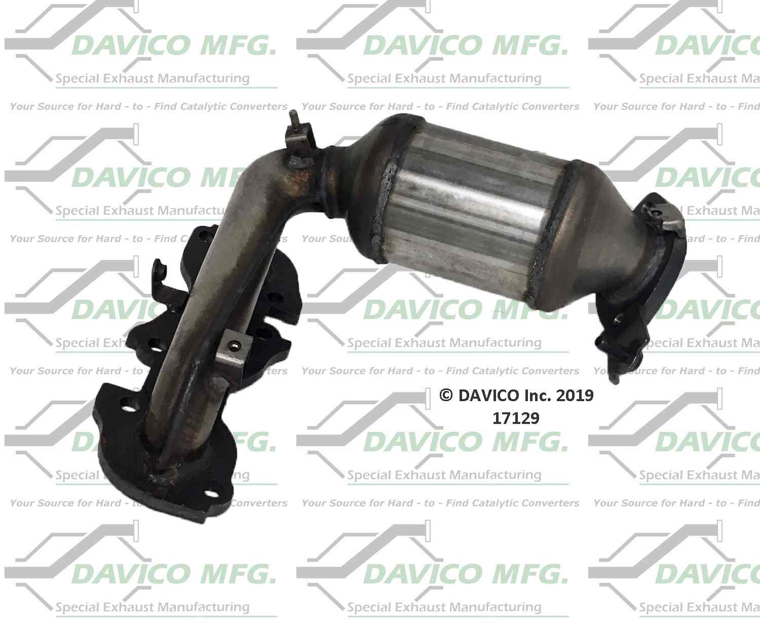 Davico Mfg Exact-Fit Catalytic Converter - Manifold 17129