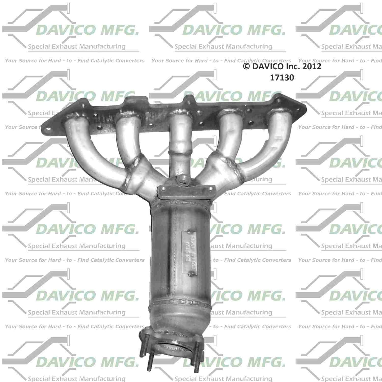 Davico Mfg Exact-Fit Catalytic Converter - Manifold 17130
