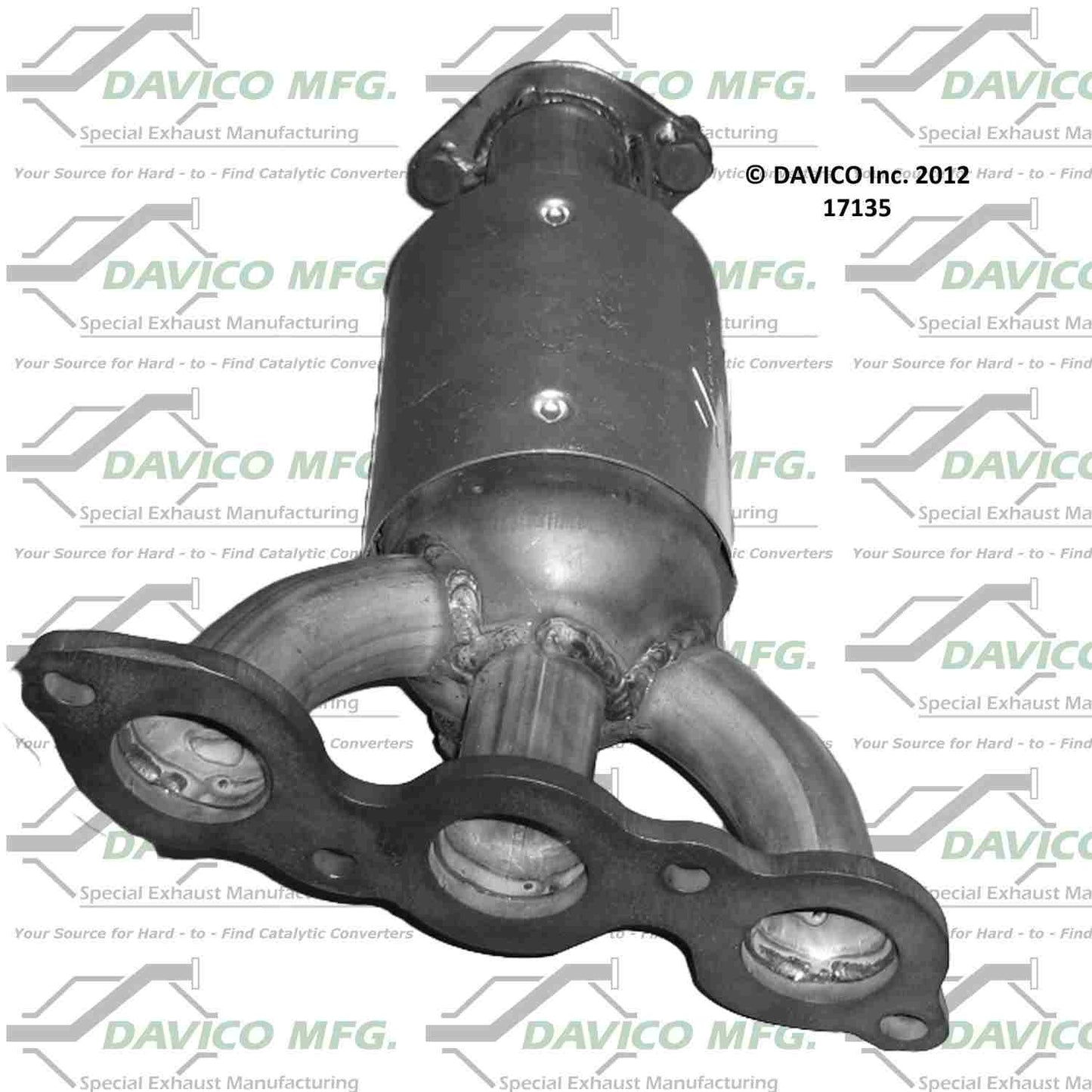 Davico Mfg Exact-Fit Catalytic Converter - Manifold 17135