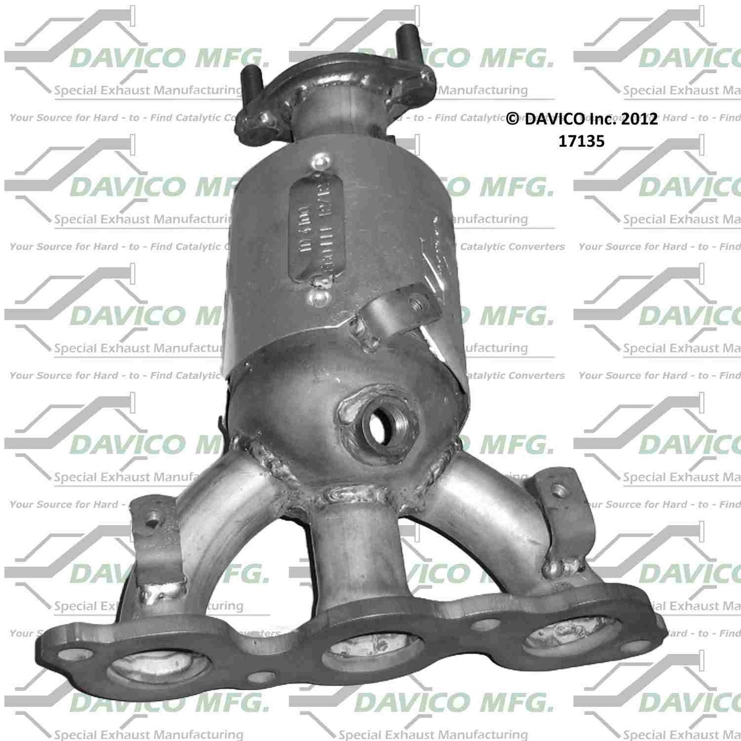 Davico Mfg Exact-Fit Catalytic Converter - Manifold 17135