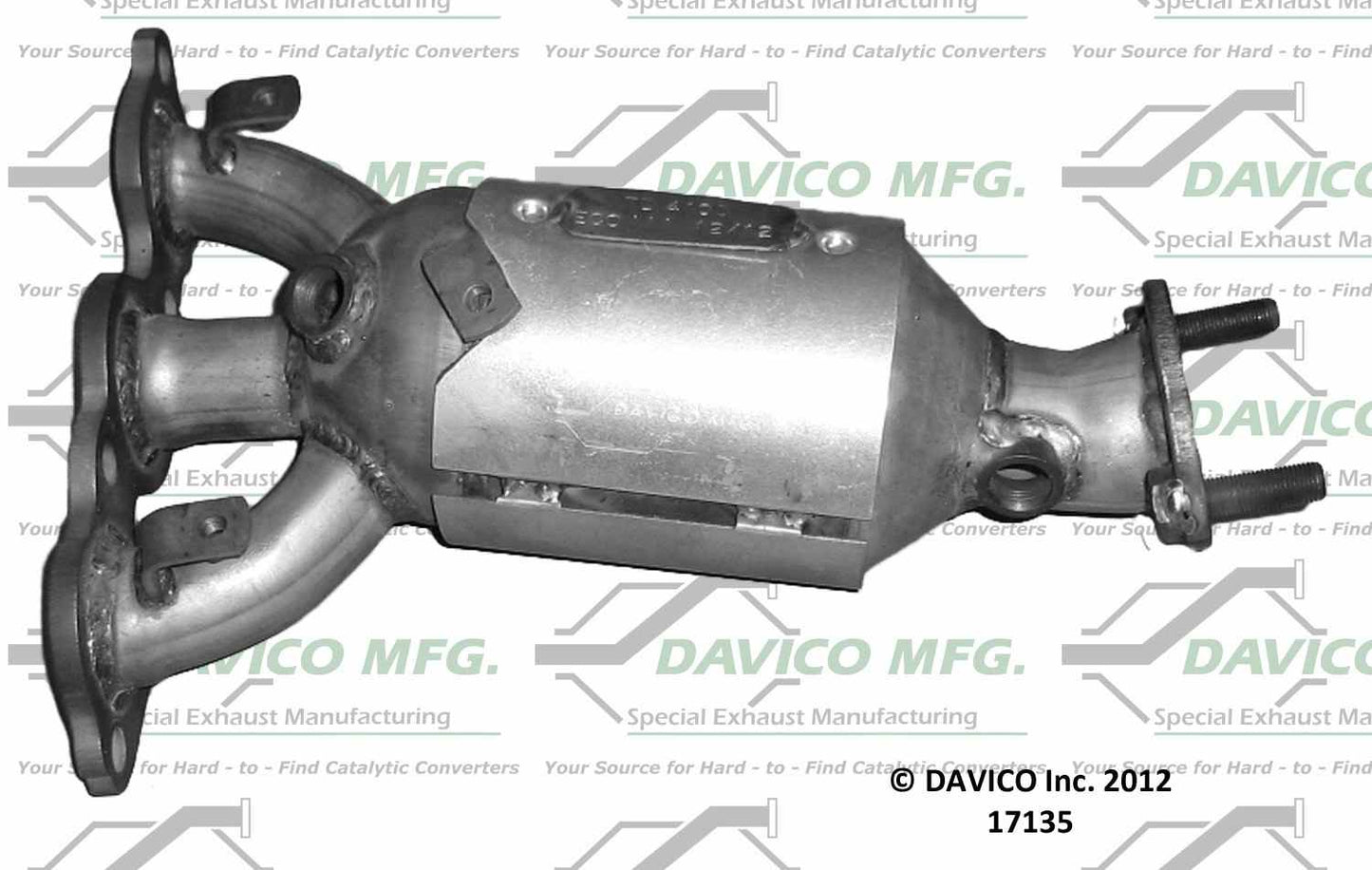 Davico Mfg Exact-Fit Catalytic Converter - Manifold 17135
